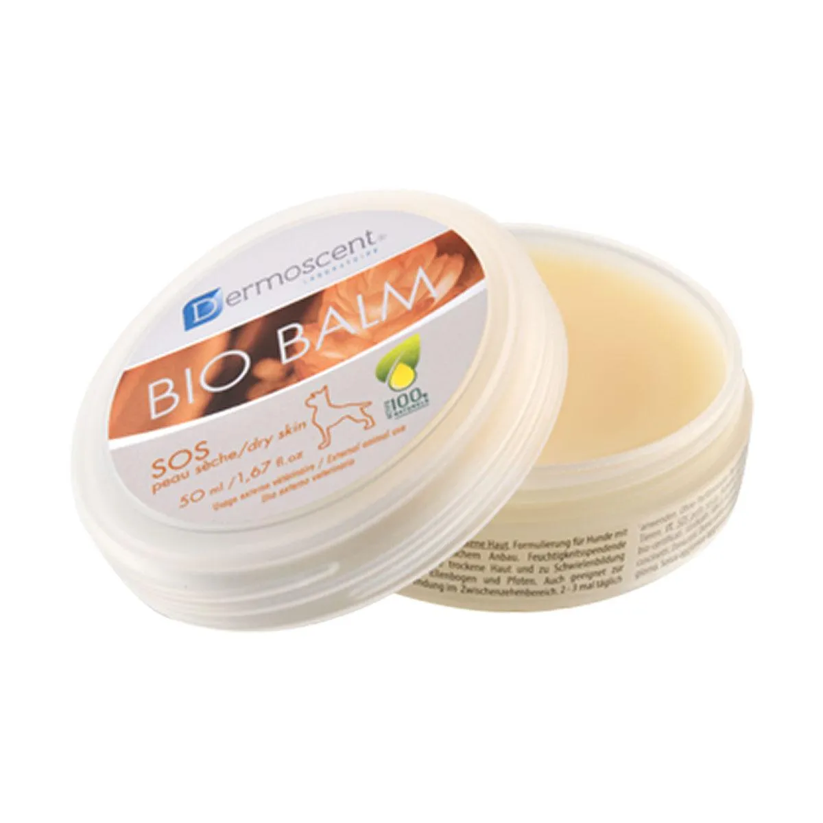 DERMOSCENT BIO BALM - Baume hydratant bio 50ml
