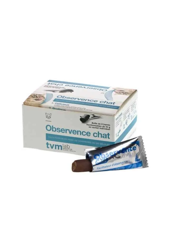 [59968] TVM Observence chat - 6 barres fractionnables de 10g