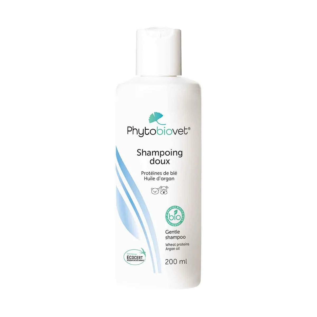 Phytobiovet Shampoing Doux chien et chat 200ml