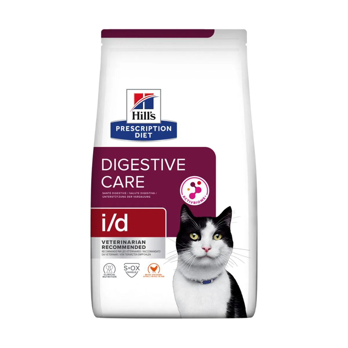 HILL'S PRESCRIPTION DIET Digestive Care i/d au poulet pour chat - Sac de 400 g