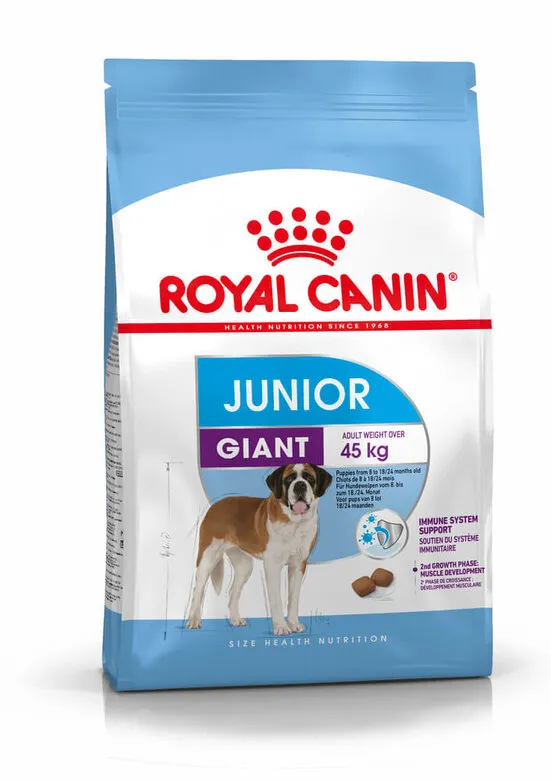 ROYAL CANIN Junior 8-18/24 months Giant Adult Weight over 45 kg pour chien - Sac de 3,5 kg