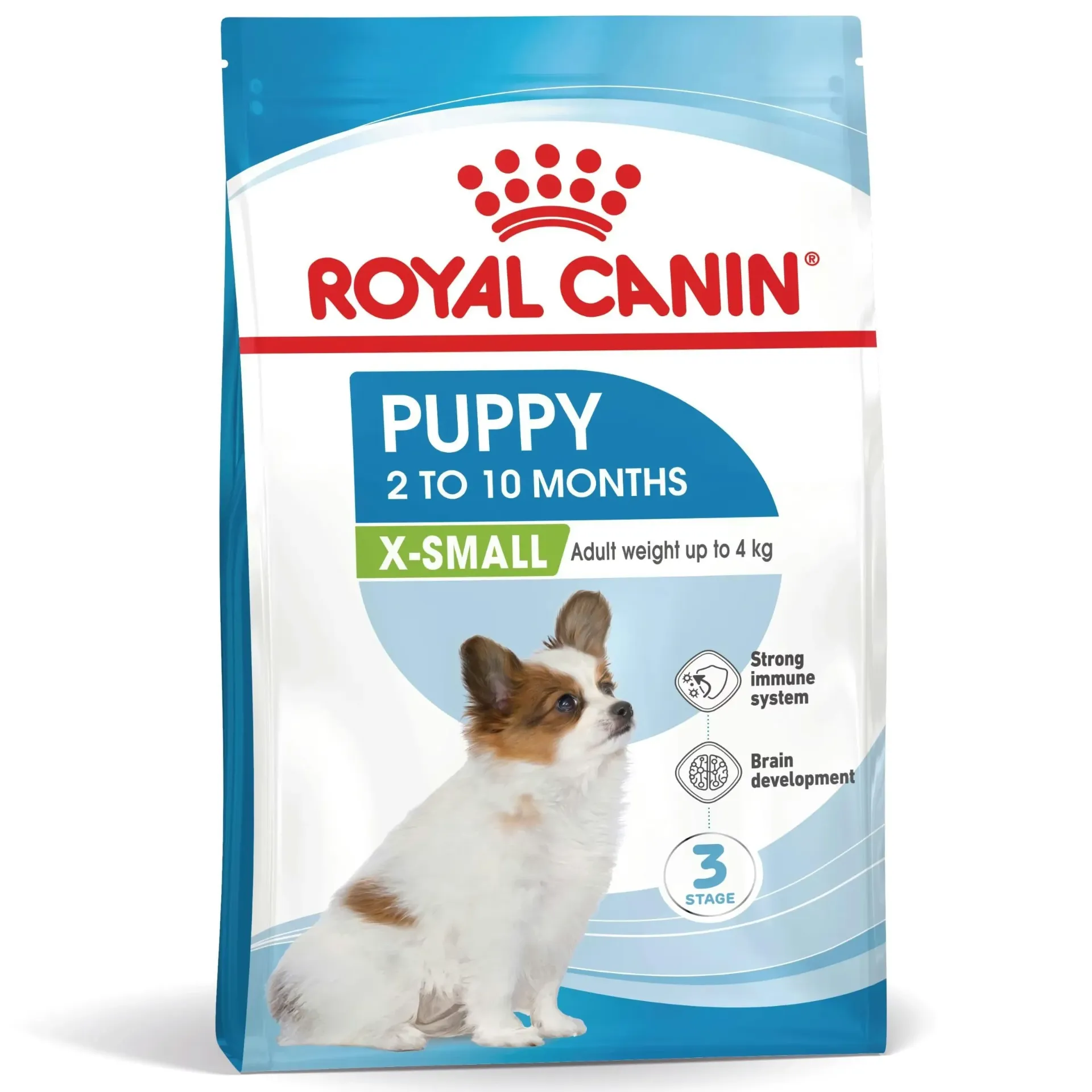 ROYAL CANIN Puppy 2-10 months X-Small Adult Weight up to 4 kg pour chien - Sac de 1,5 kg