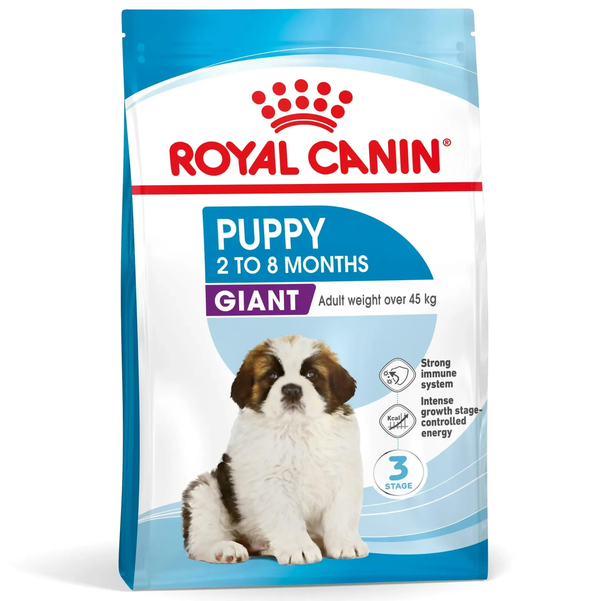 ROYAL CANIN Puppy 2-8 months Giant Adult Weight over 45 kg pour chien - Sac de 3,5 kg