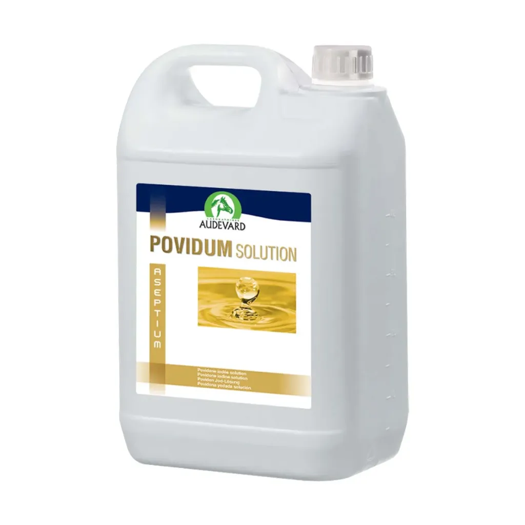 [65348] Povidum Solution antiseptique iodée cheval, désinfection plaies & peau - Bidon de 5L