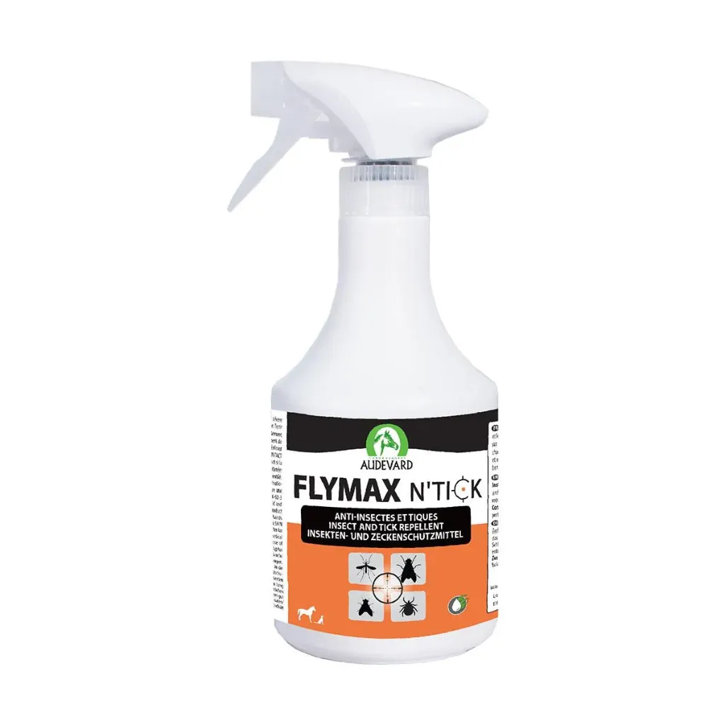 [12382] Audevard Flymax N'Tick Spray repulsif Anti-insectes et tiques - 400ml