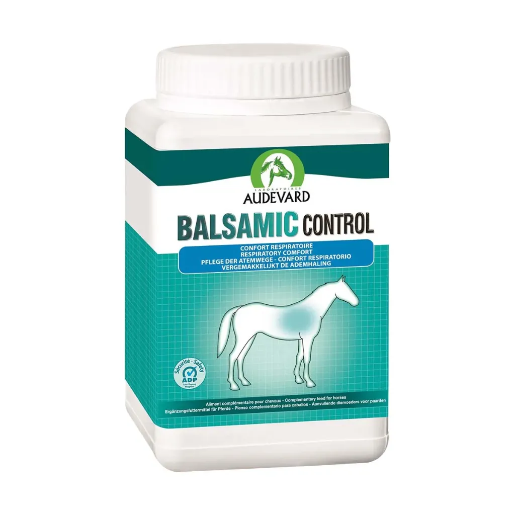 [23023] Audevard Balsamic Control Complément respiratoire cheval, voies inférieures, poussière & pollens - 1kg