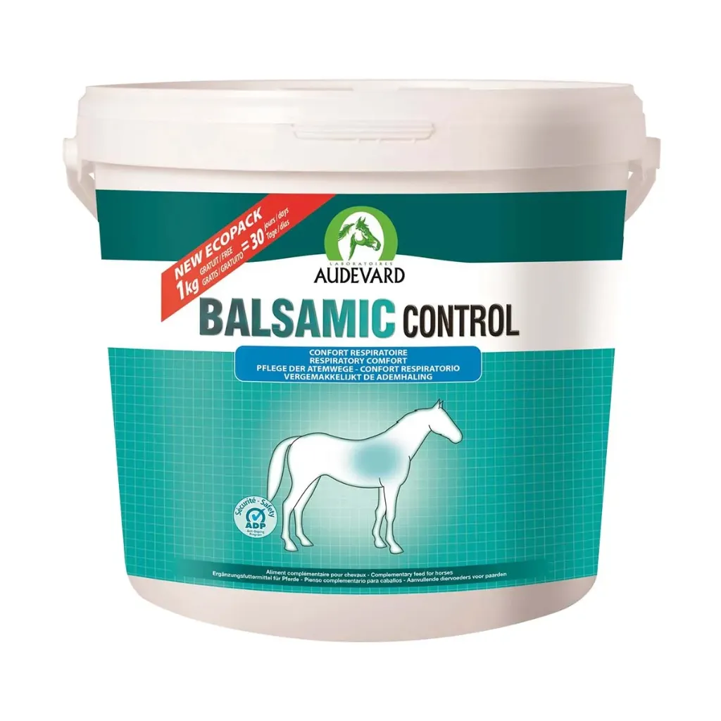 [23042] Audevard Balsamic Control Complément respiratoire cheval, voies inférieures, poussière & pollens - 5kg