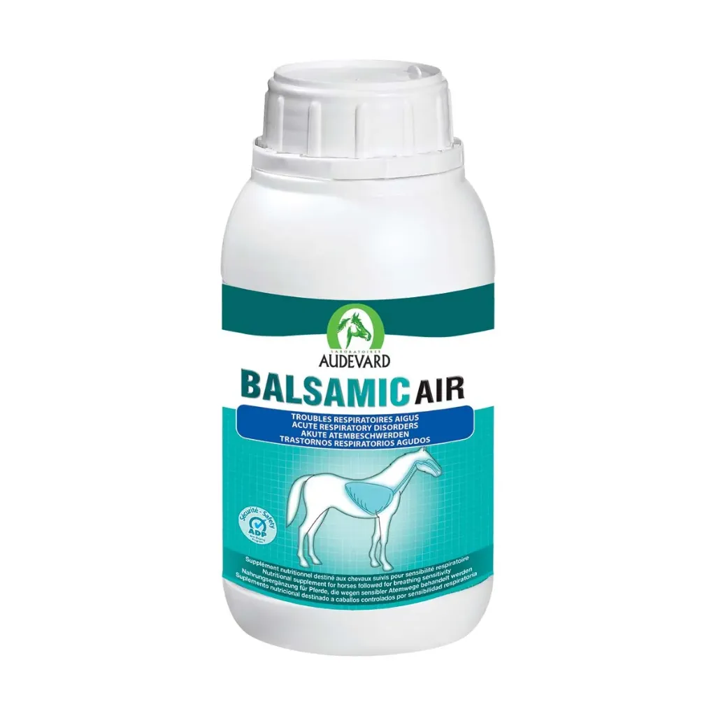 [7536] Audevard Balsamic Air Sirop confort respiratoire cheval voies supérieures - 1L