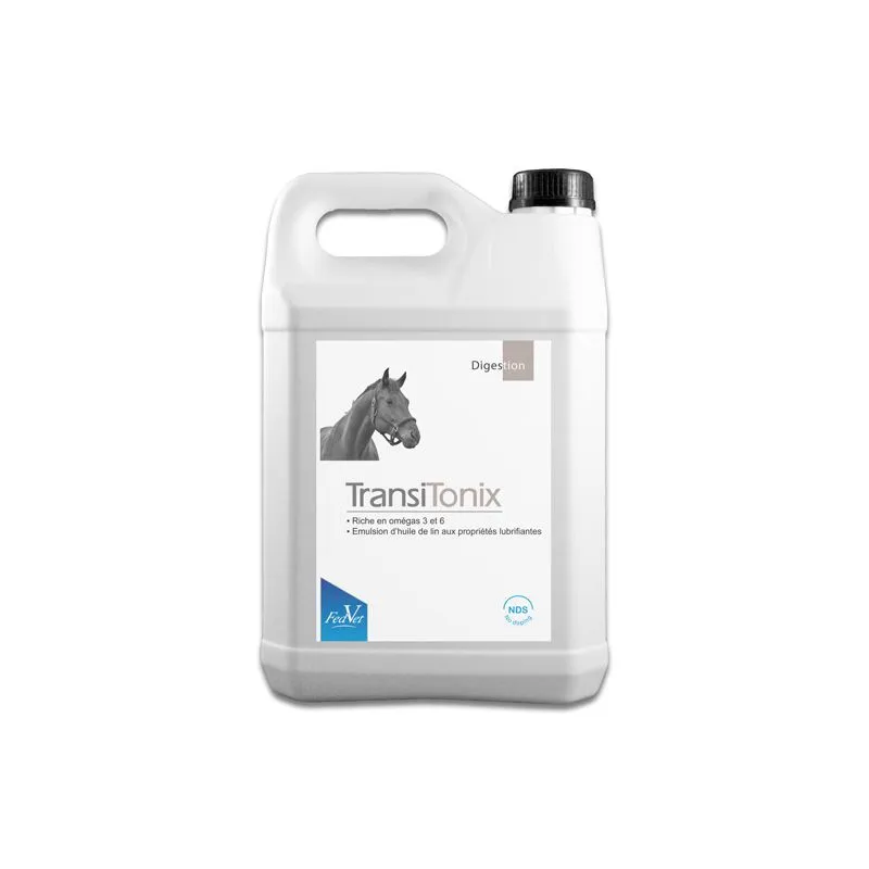 [46167] Fedvet TransiTonix Complément digestif cheval transit intestinal & coliques de stase - 5L