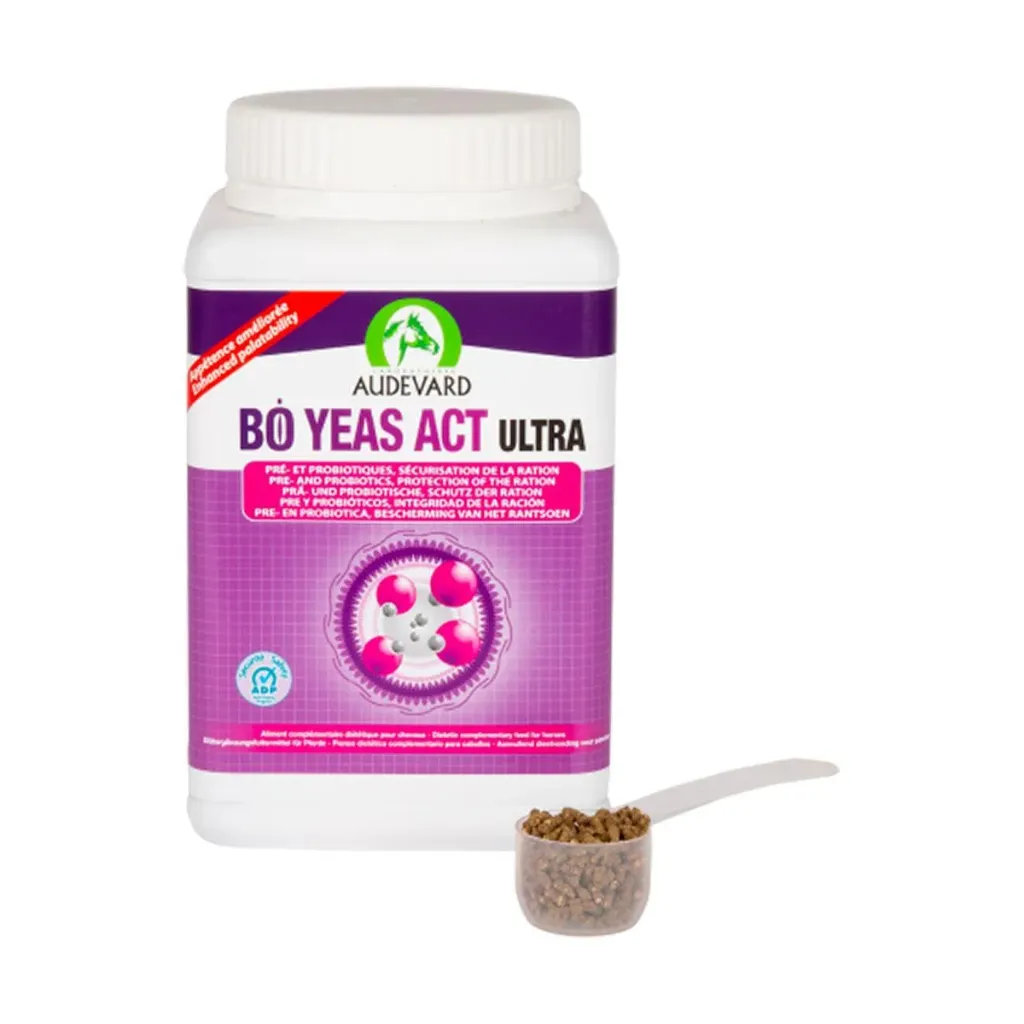 [14738] Audevard Bo Yeas Act Ultra prébiotiques et probiotiques flore intestinale, transition alimentaire & troubles digestifs - Pot de 5kg