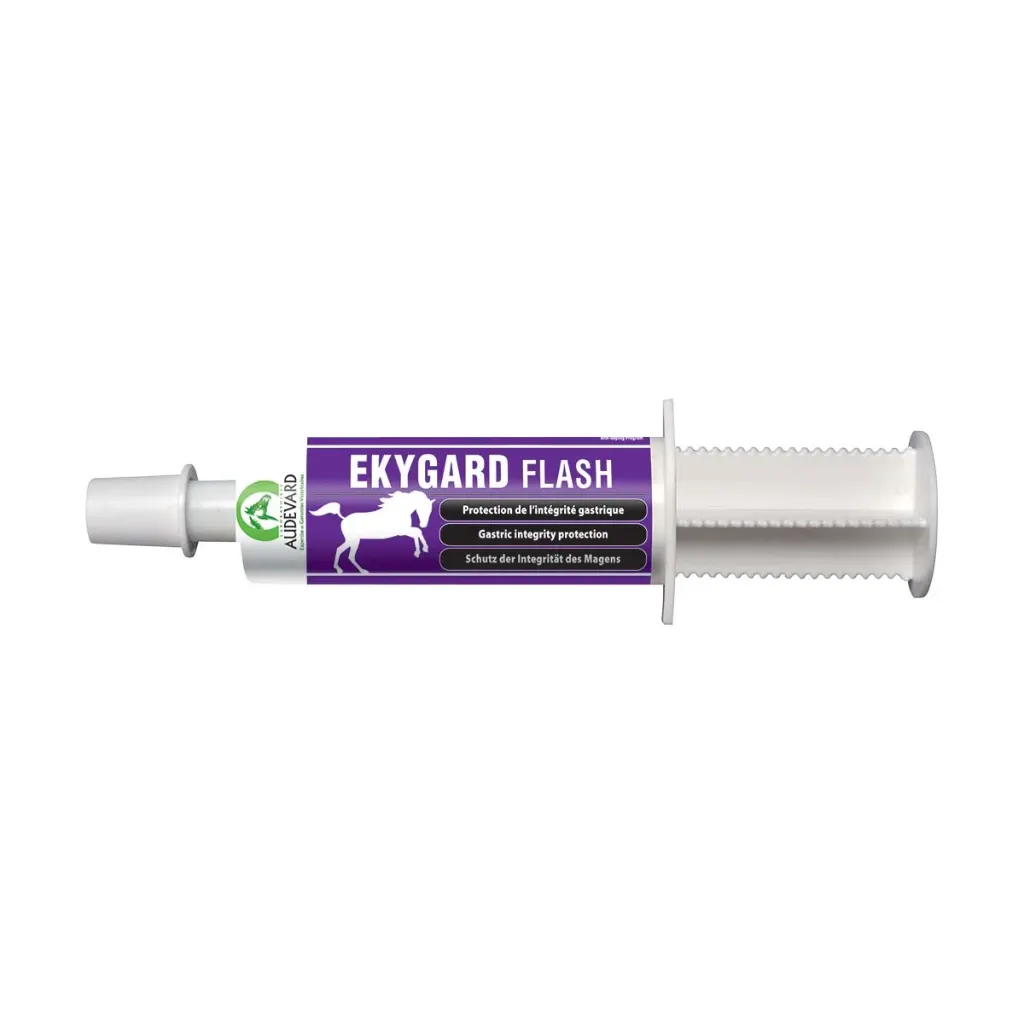 [19795] Audevard Ekygard Flash Gel gastrique, Soutien Digestif cheval ulcères & pics d'acidité - 1x60 ml