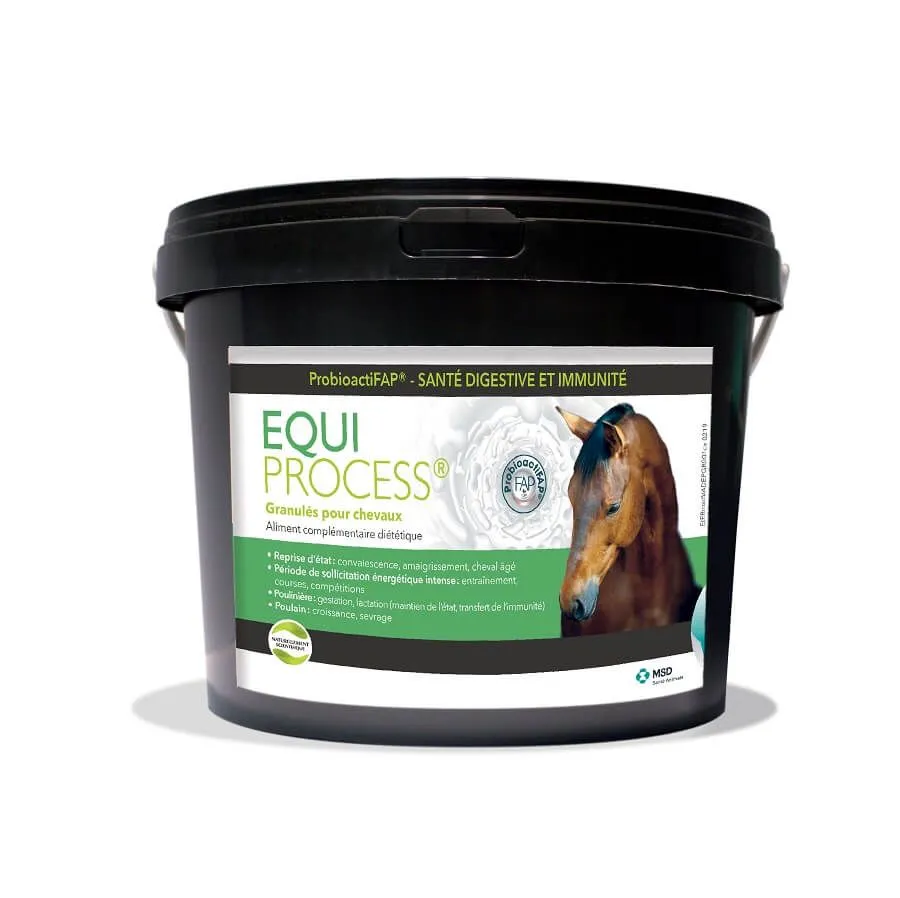 [32824] MSD Equiprocess Complément reprise d'état cheval, convalescence, cheval âgé & maigre, poulinière & compétition - Seau de 5 kg