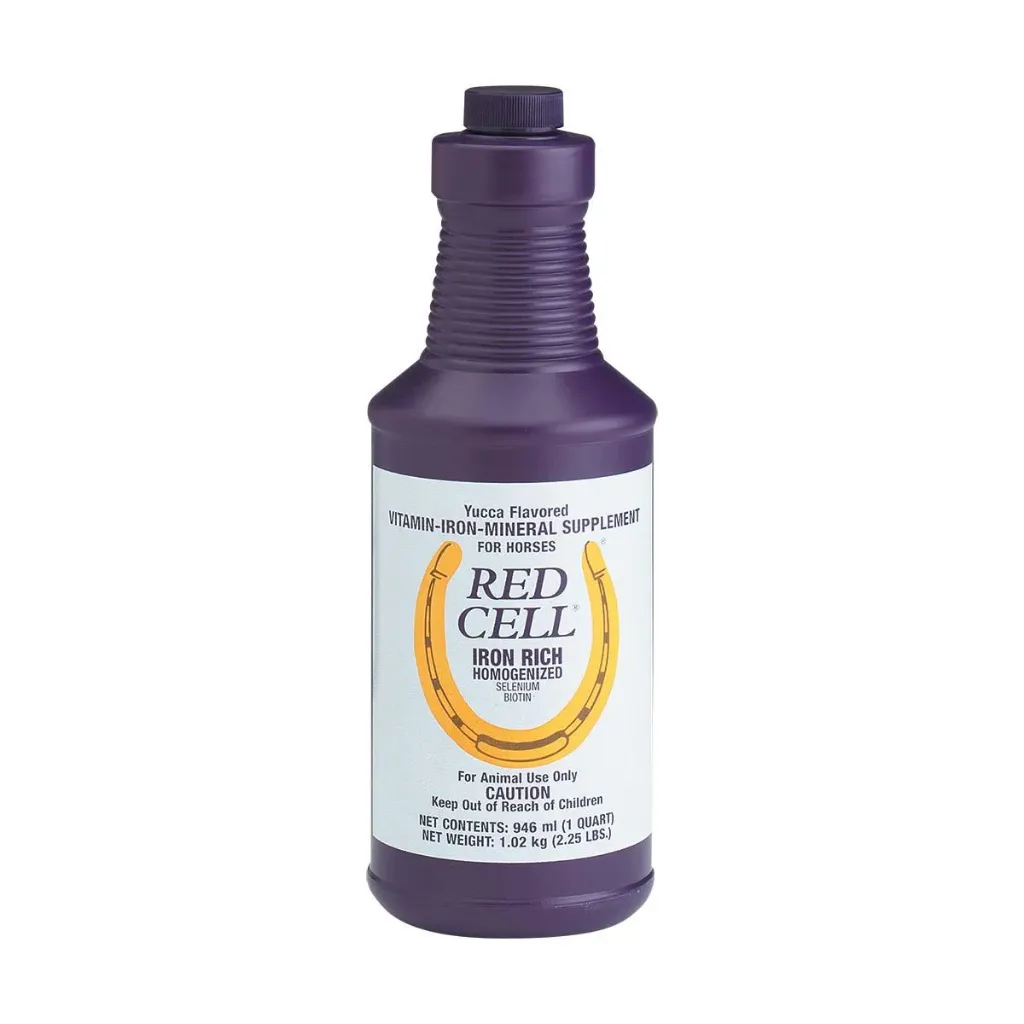 [41174] Red Cell Farnam Solution énergétique cheval, fer assimilable & vitamines B, anémie, piroplasmose & récupération effort intensif -  946ml