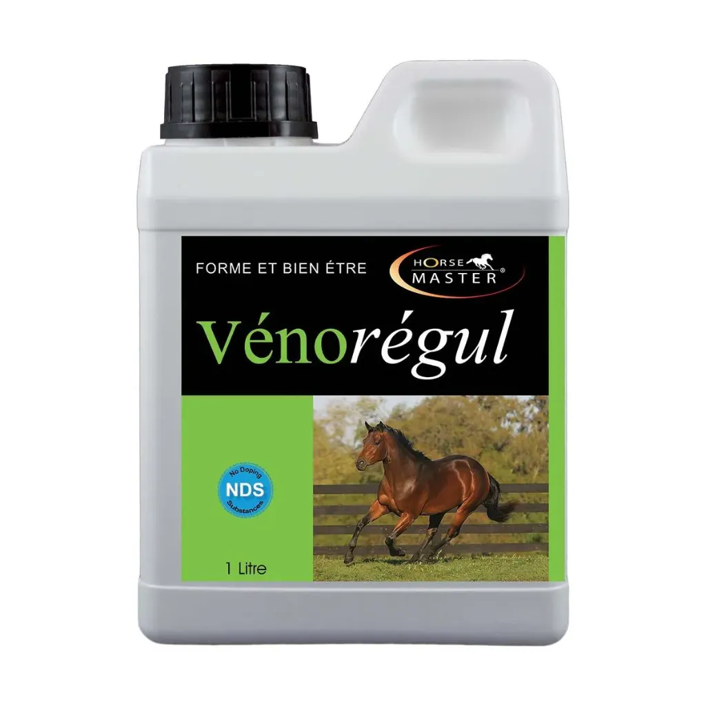 [70728] Horse Master Venoregul Stimulant circulation sanguine cheval, convalescence, engorgement, lymphangite & fourbure - 1L