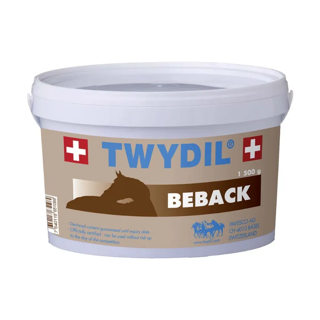 Twydil Beback complément reprise d'état cheval senior & convalescent, fonte musculaire - 1,5 Kg
