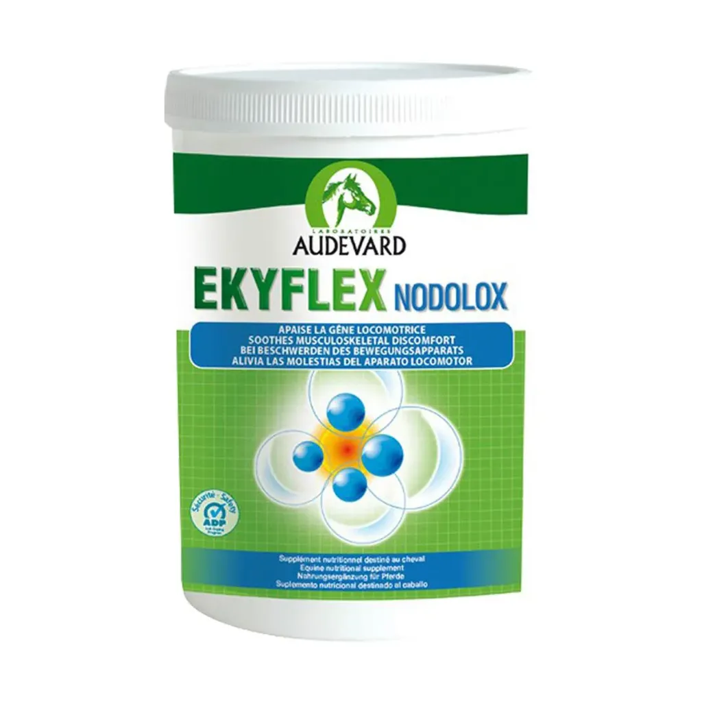 [31142] Audevard Ekyflex Nodolox complément locomoteur cheval, raideurs & articulations - Pot de 1,2 kg
