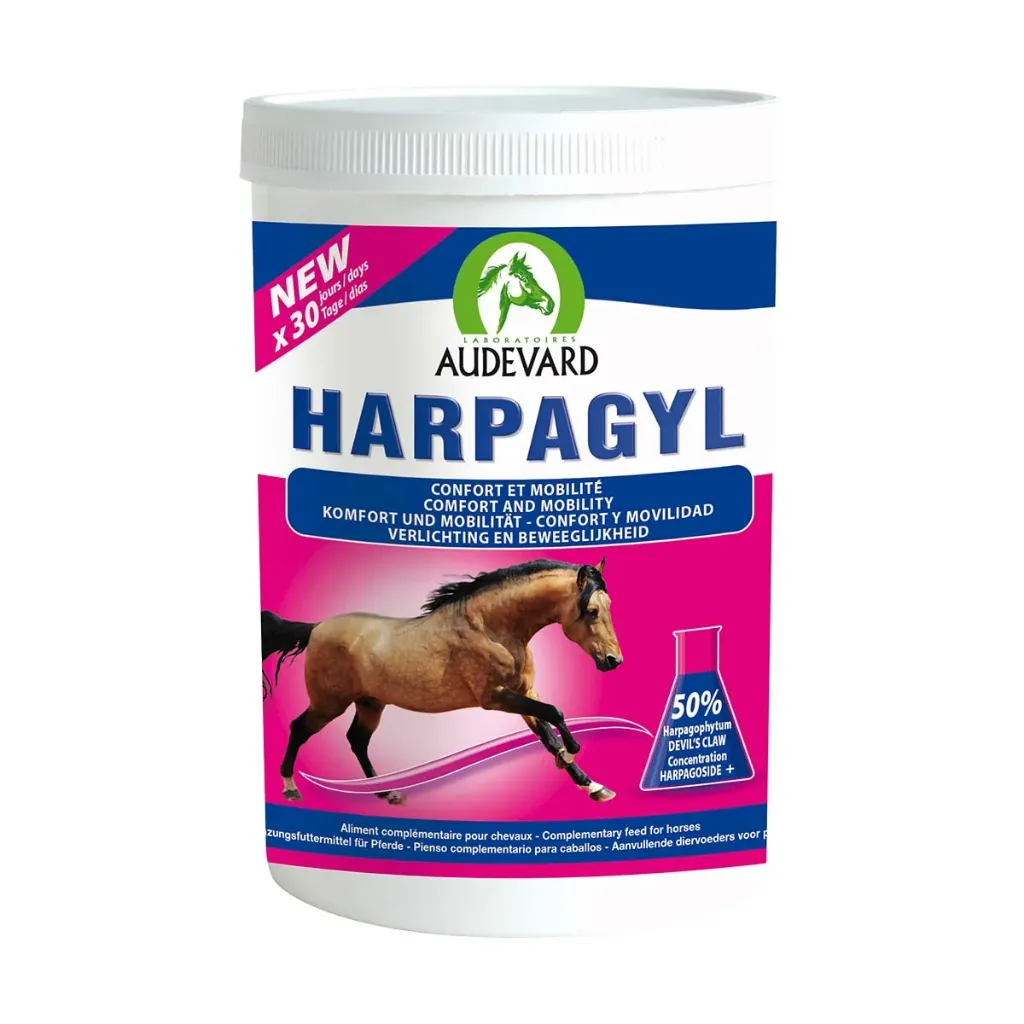 Audevard Harpagyl complément articulaire cheval, arthrose & raideurs- Boîte de 450 g