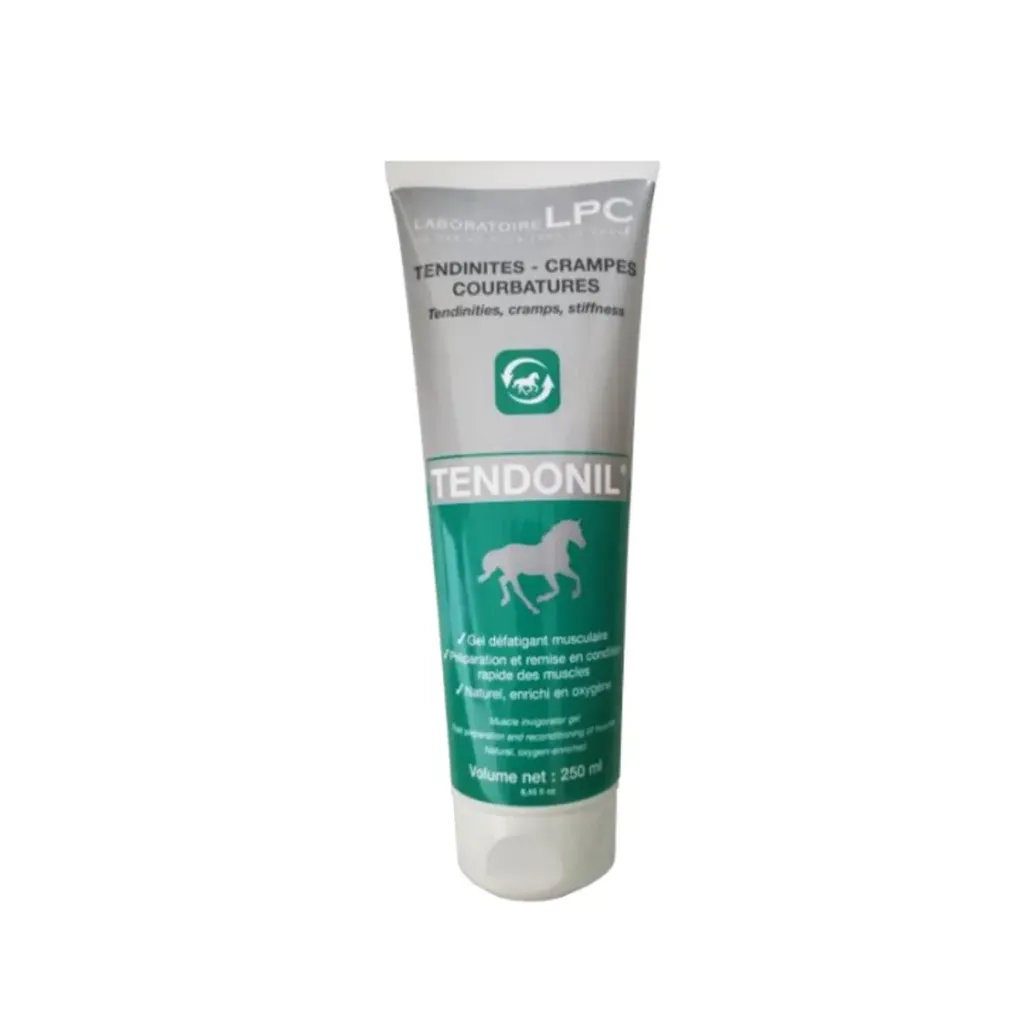 [24934] Tendonil gel défatigant cheval, tendinites, courbatures & récupération musculaire - 250ml