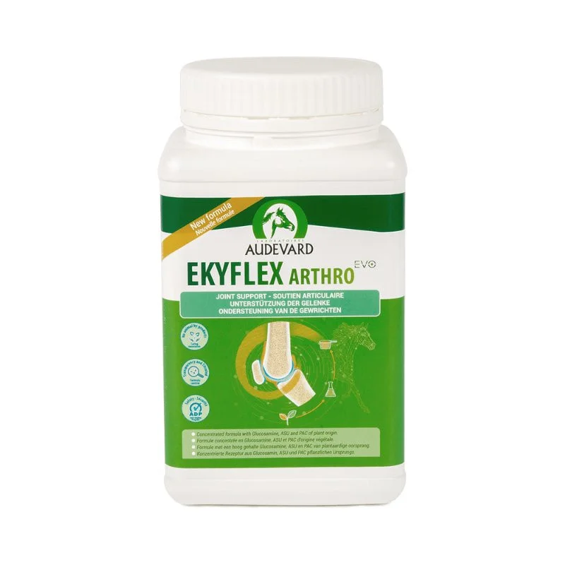 [13335] Audevard Ekyflex Arthro Evo complément articulaire cheval, triple protection cartilage - Pot de 450 g