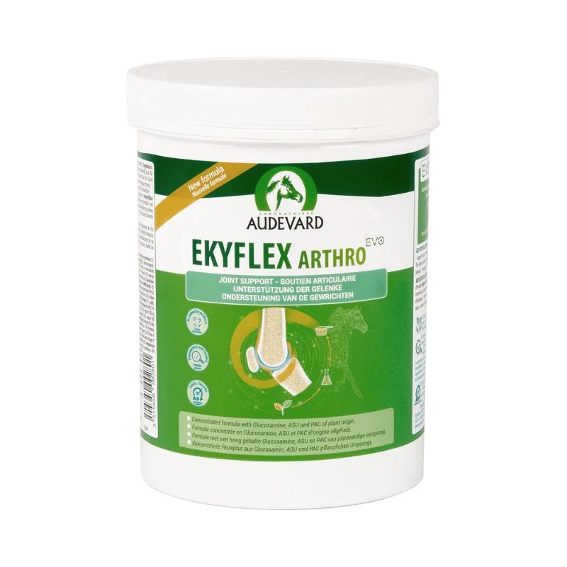 [13333] Audevard Ekyflex Arthro Evo complément articulaire cheval, triple protection cartilage- Pot de 900 g