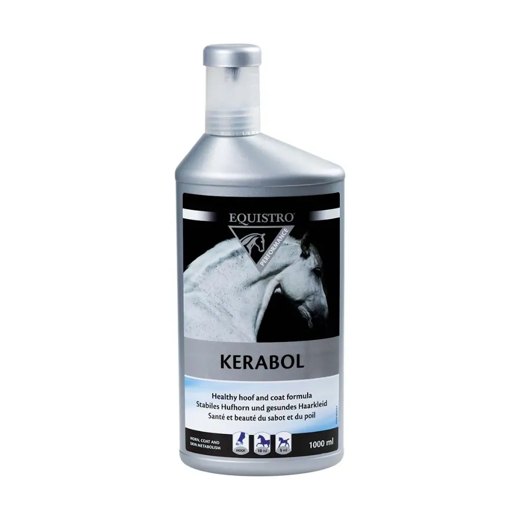 [5501] Equistro Kerabol Complément alimentaire sabots & robe cheval - 1L