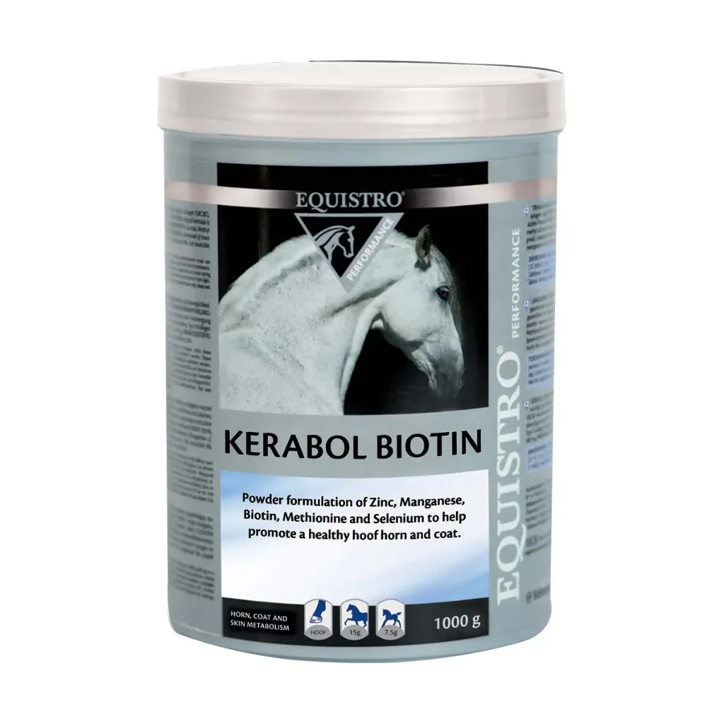 [50577] Equistro Kerabol Biotin Complément Sabots et robe cheval - 1kg