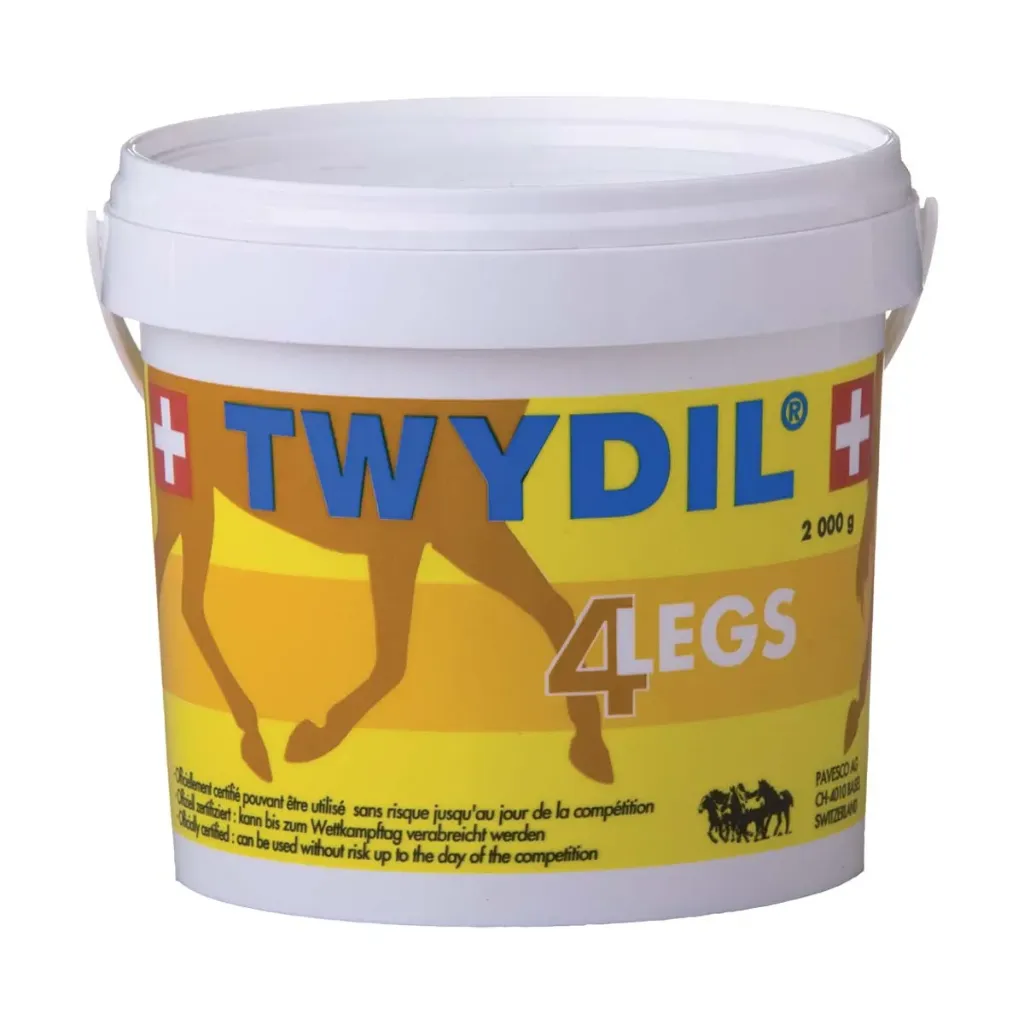 [10965] Twydil 4 Legs crème argile apaisante membres cheval, gonflement articulaire - Seau de 2kg