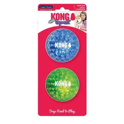 KONG Squeezz Geodz lot de 2 Taille : L