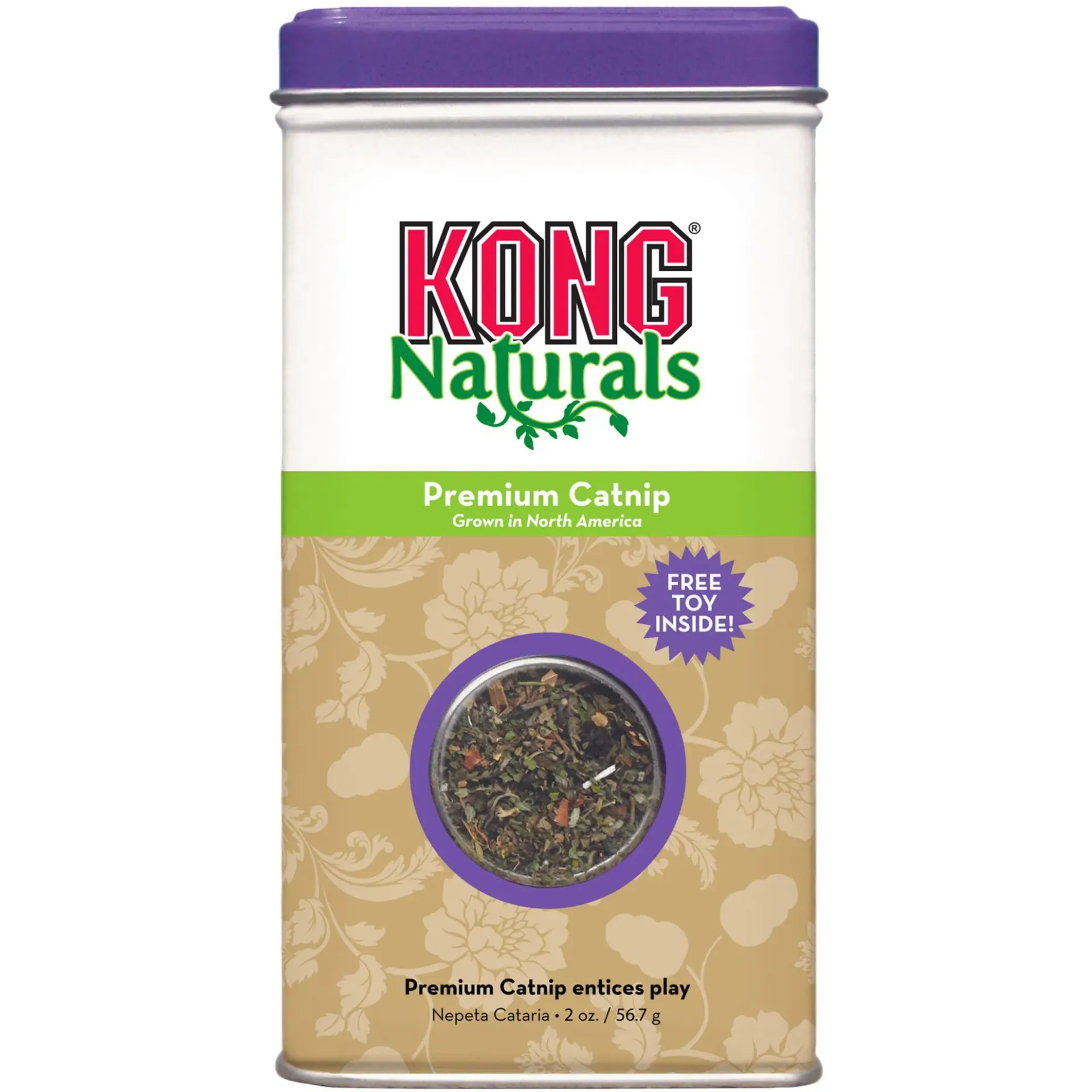 Herbe à  chats KONG® "Premium Catnip" : 56,7gr