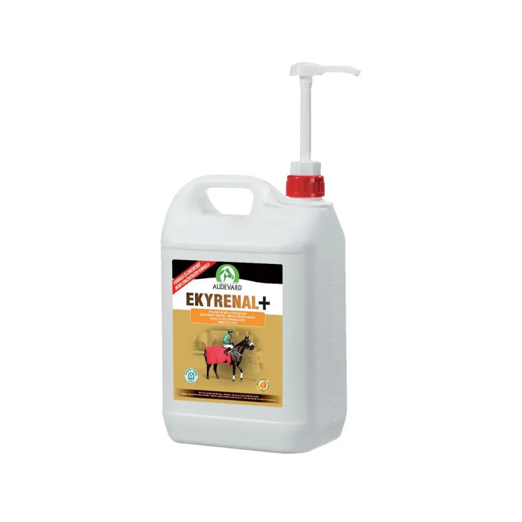 [31090] Audevard Ekyrenal Plus Soutien du foie & des Reins chez le cheval, détox post-effort, piroplasmose & convalescence - 5L