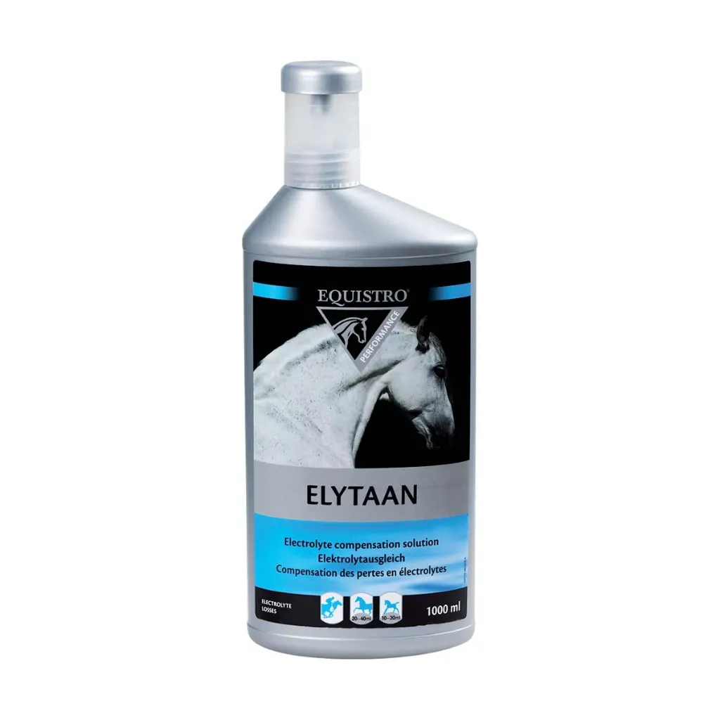 [5424] Equistro Elytaan Électrolytes liquide cheval, réhydratation post-effort - 1L
