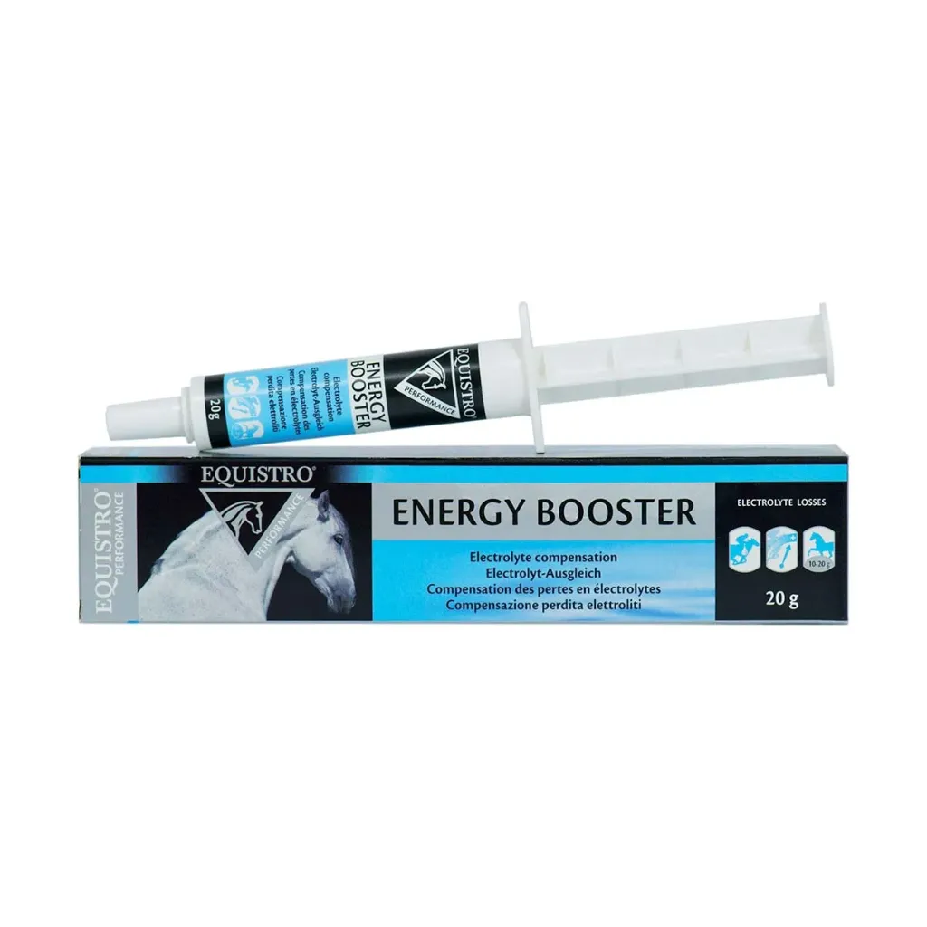 [5439] Equistro Energy Booster Électrolytes & énergie rapide cheval, récupération entre deux épreuves - 1x20g