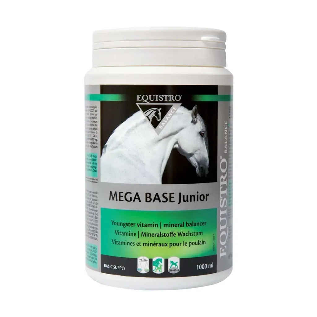 Equistro Mega Base Junior CMV poulain avant sevrage, croissance osseuse & squelette, jument poulinière en fin de gestation 1l