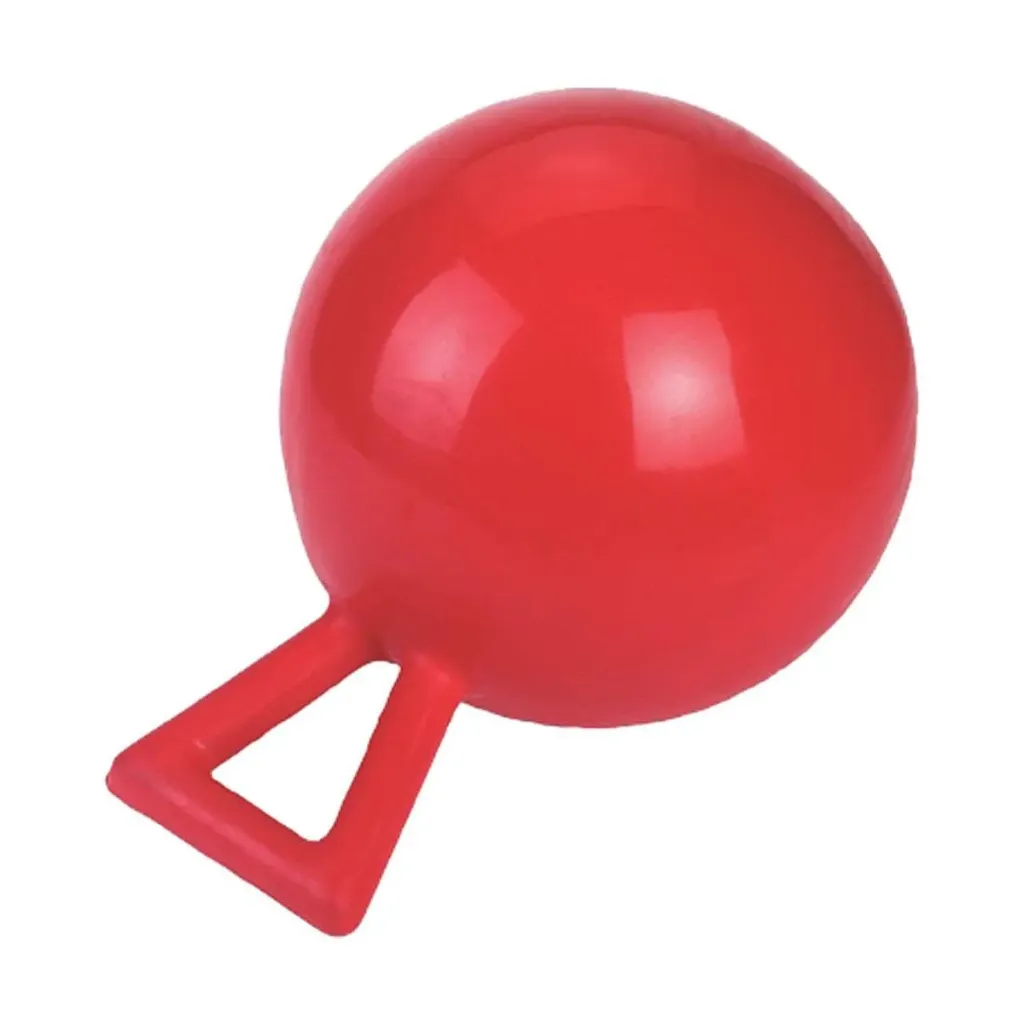 Balle de jeu pour cheval - rouge