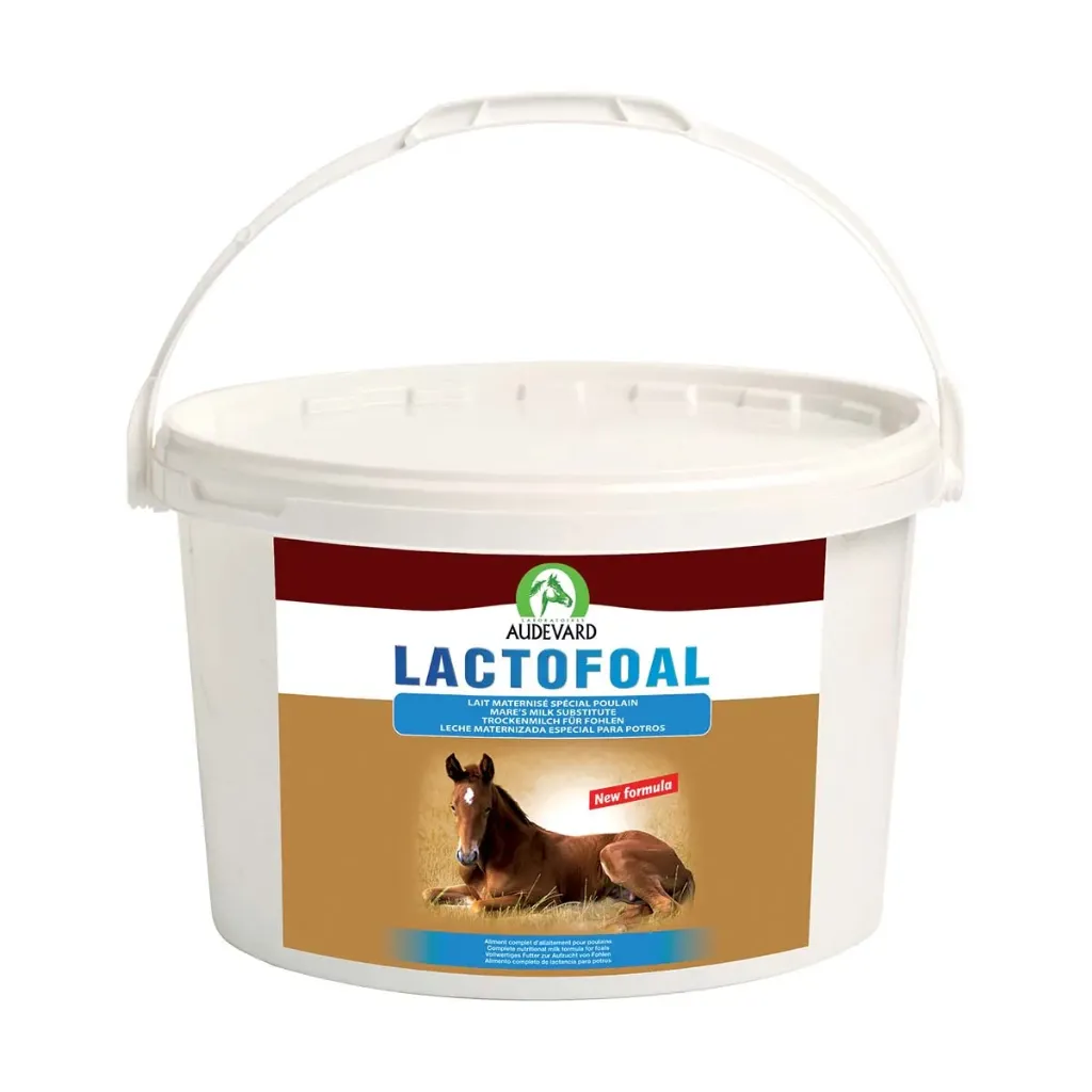 [62409] LACTOFOAL – Lait maternisé pour poulain orphelin & sevrage, substitut lait de jument – Boîte de 2,2 kg