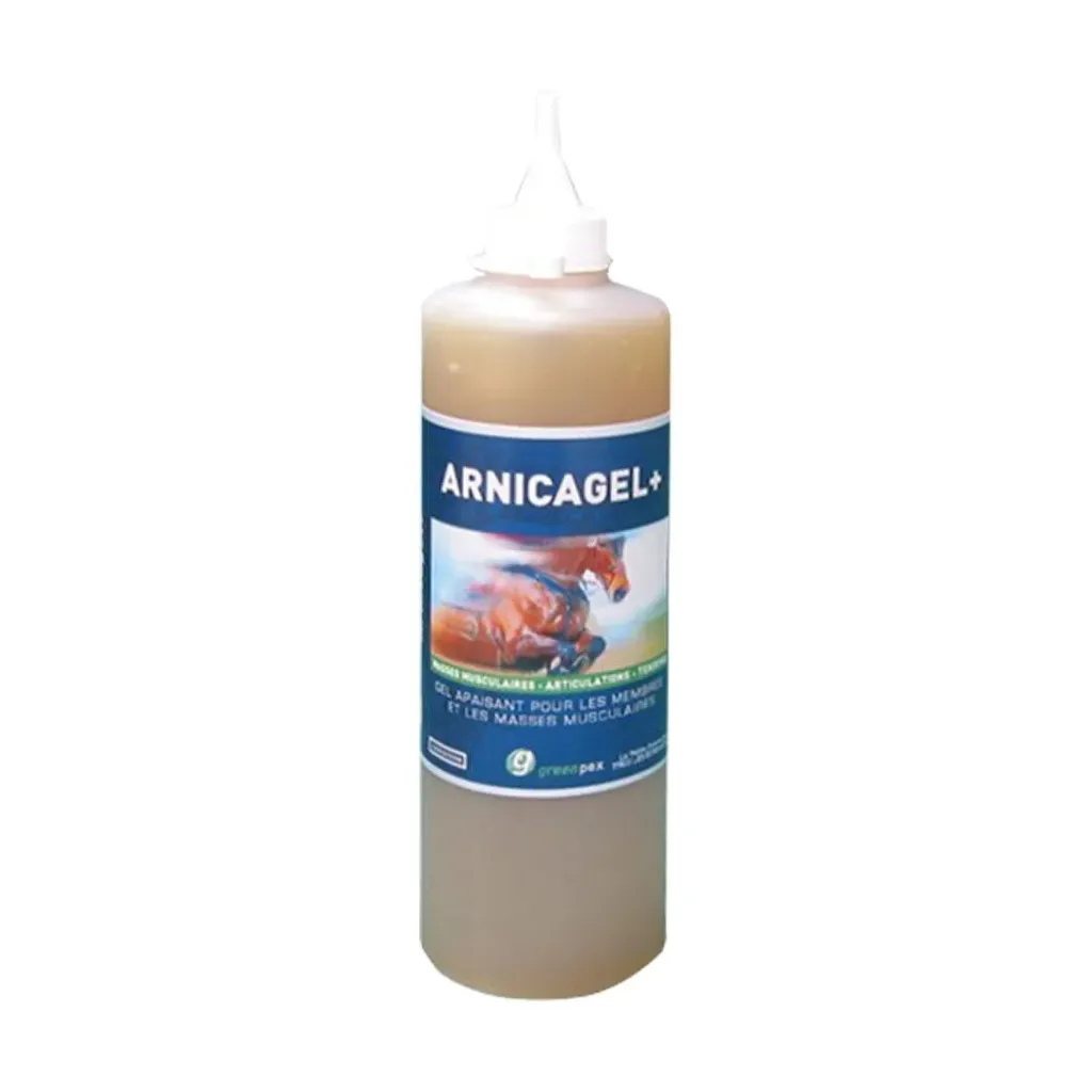[48638] Aarnicagel+ gel apaisant à l'arnica cheval, muscles, tendons & articulations après effort - 500ml