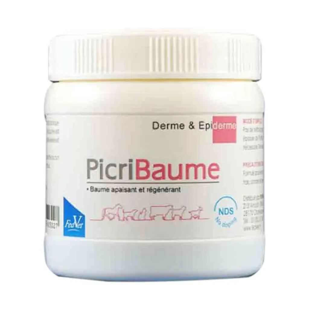 [12186 / 1846320] Picri Baume – Baume réparateur cicatrisant intensif cheval, plaies & gale de boue – 500 ml