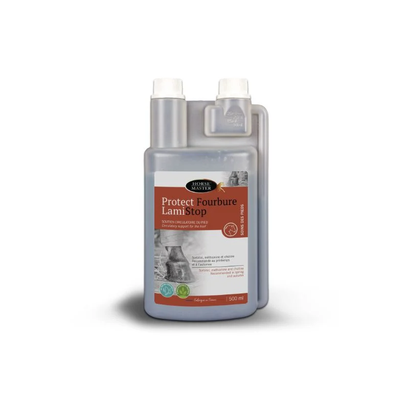 [90063] Protect Fourbure complément liquide cheval & poney prévention fourbure - Flacon de 500 ml