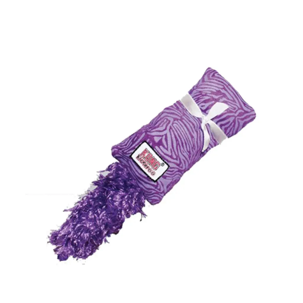JOUET KONG CHAT KICKEROO KITTEN - rose ou violet