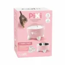 Catit - Fontaine + Gamelle Pixi Combo pack pour Chats Rose