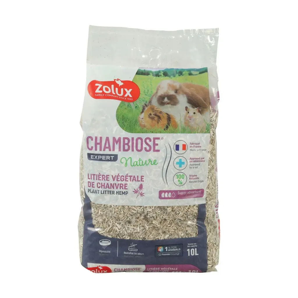 Litière de Chambiose pour NAC - 10 litres