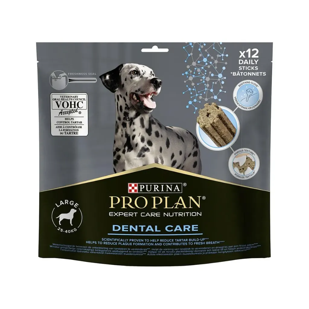 PURINA PRO PLAN EXPERT CARE NUTRITION Dental Care Large 25-40 kg pour chien - 5 sachets de 426 g