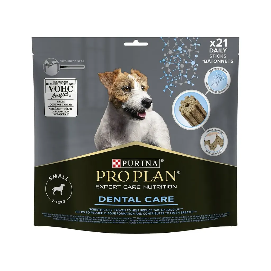 [15412] PURINA PRO PLAN EXPERT CARE NUTRITION Dental Care Small 7-12 kg pour chien - 5 sachets de 345 g