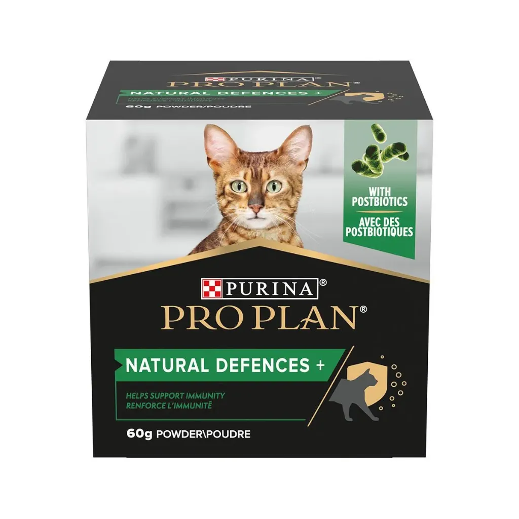 PURINA PRO PLAN Natural Defences + Adult pour chat - Pot de 60 g