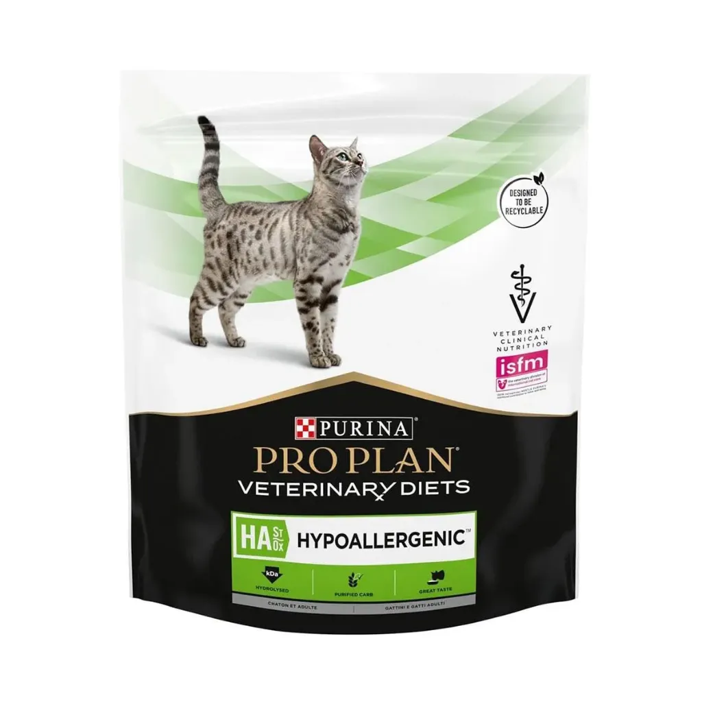 PURINA PRO PLAN VETERINARY DIETS HA St/Ox Hypoallergenic Kitten & Adult pour chat - Sac de 325 g
