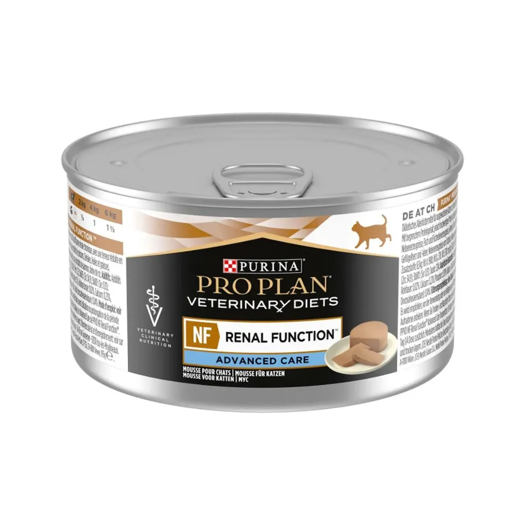 PURINA PRO PLAN VETERINARY DIETS NF Renal Function Advanced Care pour chat - 24 boîtes de 195 g